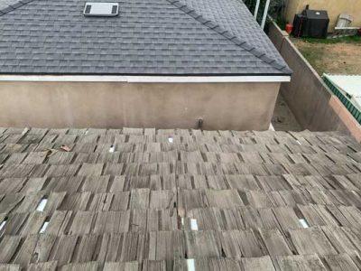 Concrete Roof Tile Installation